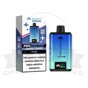 box of 10 hayati pro ultra plus 25000 puffs pod vape kit | hayati wholesale vapes