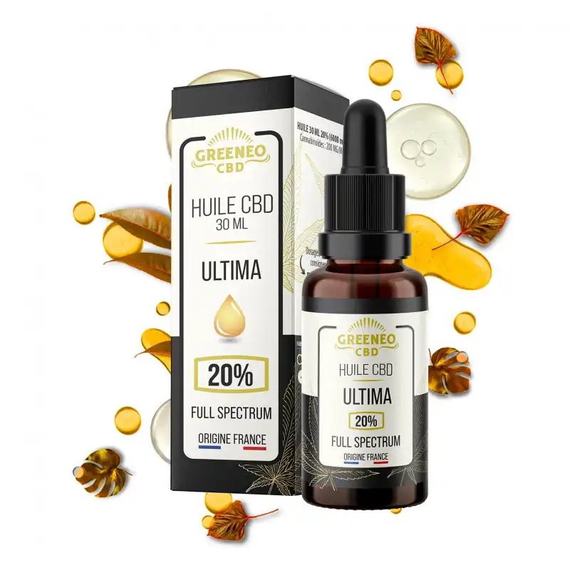 Óleo de CBD Full Spectrum Ultima 20% a 30ml – Greeneo