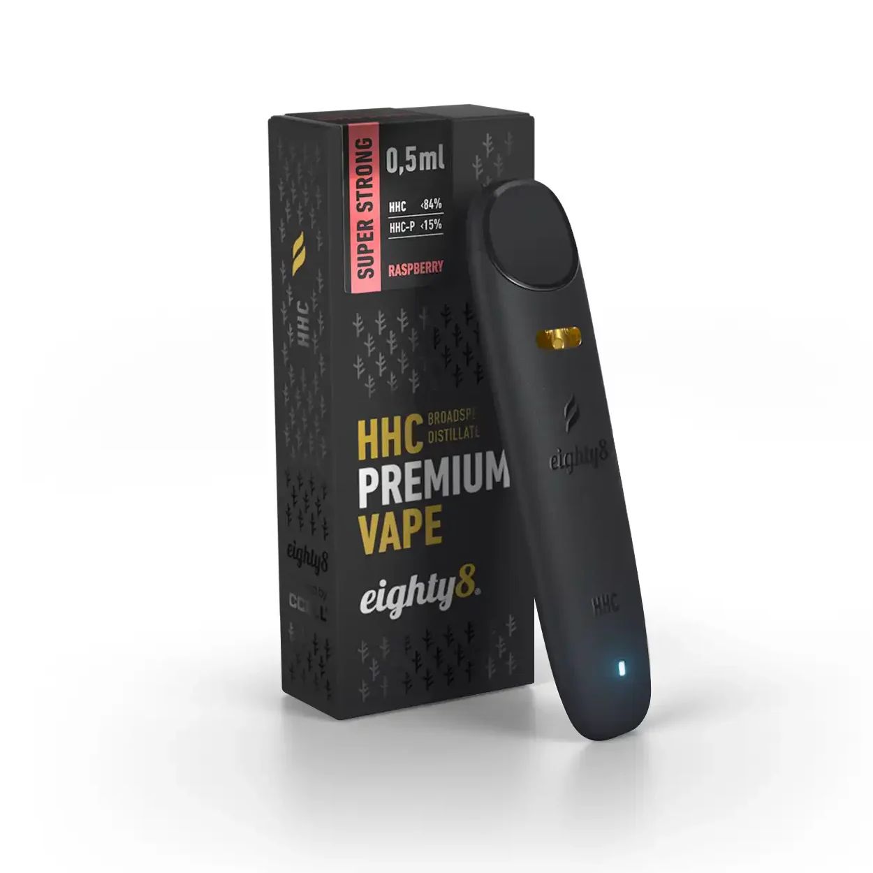 HHC Vape + HHC-P Eighty8 Vape Super Strong – Raspberry