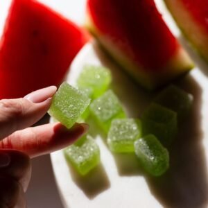 Watermelon Delta 9 THC + CBD Gummies - Image 2